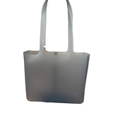 Chanel Blue Rubber Jelly Tote Bag