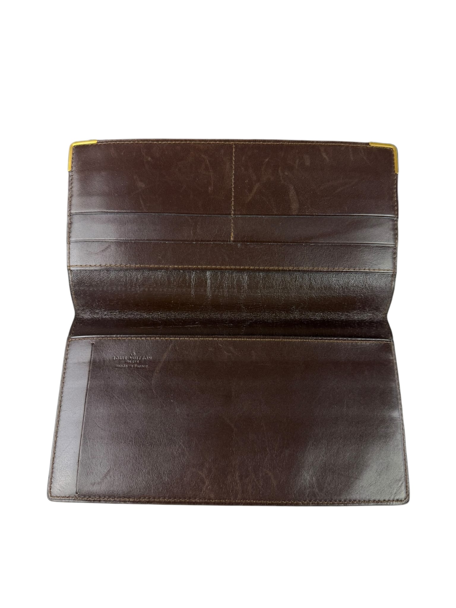 Louis Vuitton Monogram Bi-Fold Checkbook Case