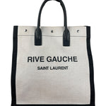 Yves Saint Laurent  Beige Rive Gauche Tote Bag