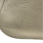 Coach Cream Pebbled Leather Hobo Bag