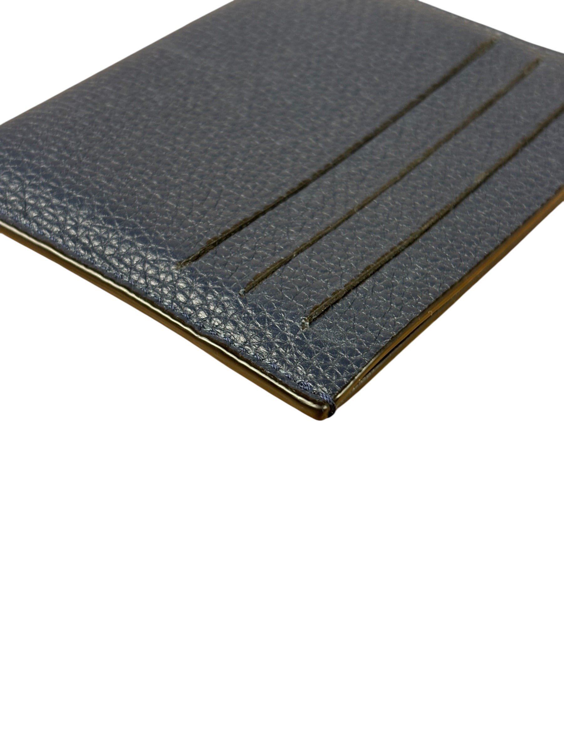 Givenchy Navy Blue Leather Card Holder