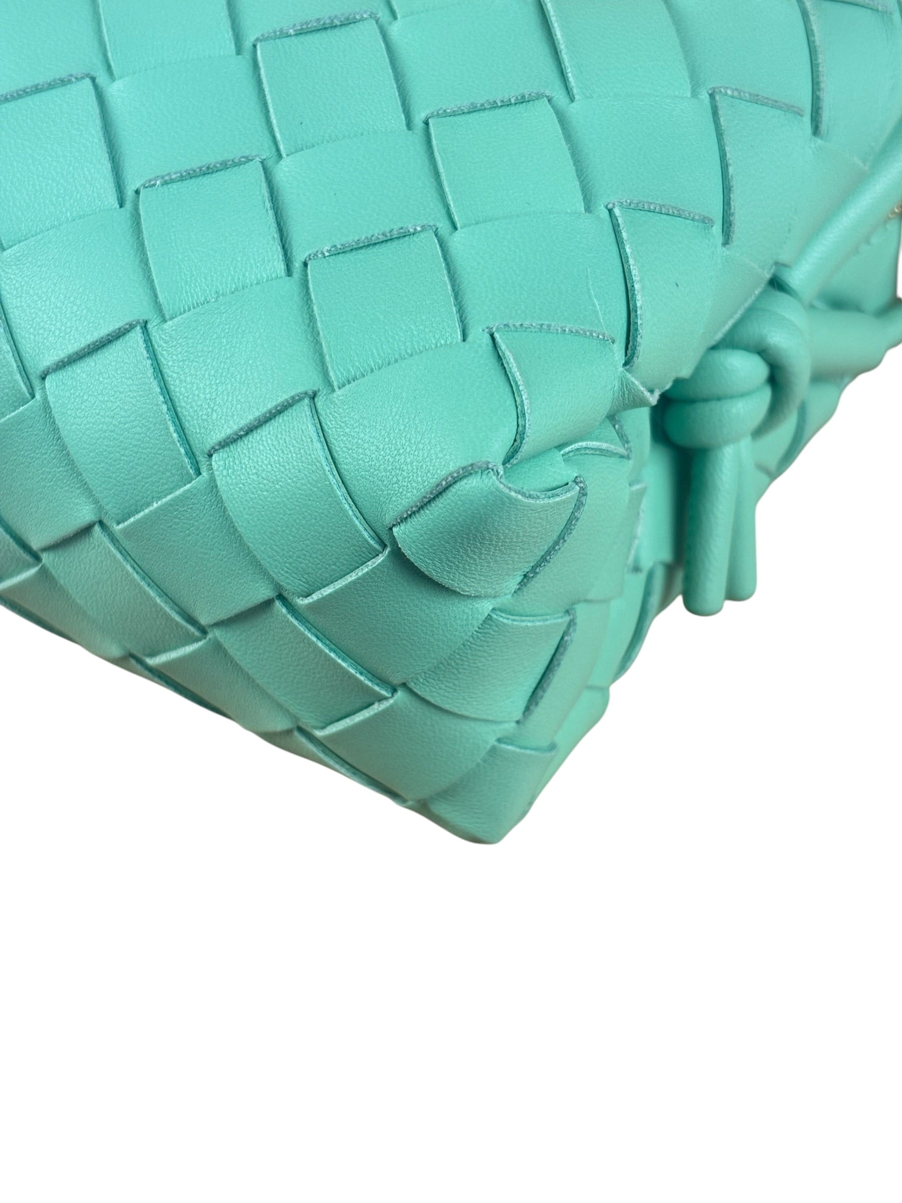 Bottega Veneta Mint Mini Loop Camera Bag