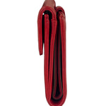 Chanel Vintage Red Caviar Compact Wallet 2010
