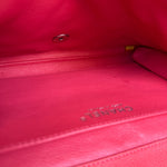 Chanel Coral Pink Matte Quilted Caviar Flap Shoulder Bag 2012