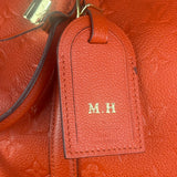 Louis Vuitton Red Empreinte Bandouliere 50