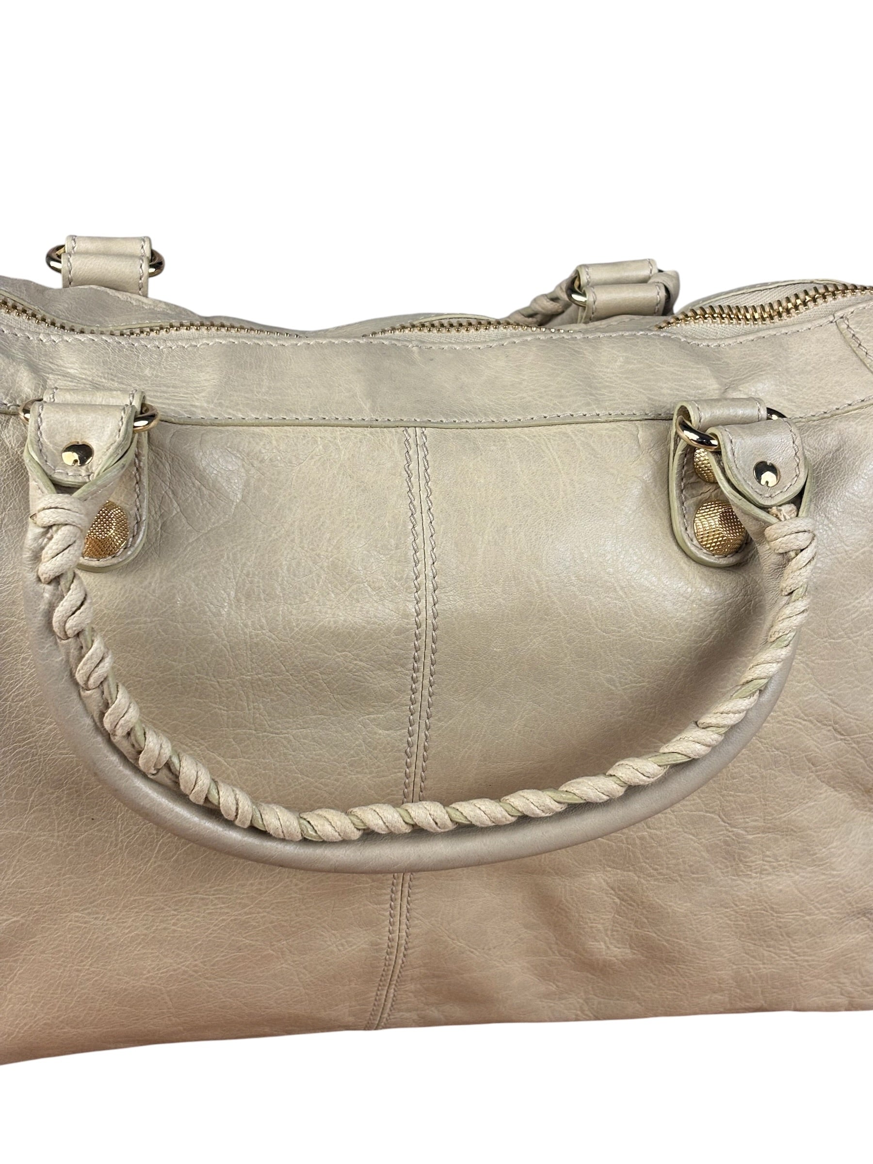 Balenciaga Beige Leather Large Classic City Bag