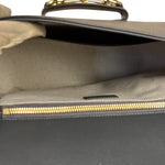 Gucci Grey Leather 1955 Horsebit Shoulder Bag