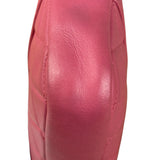 Chanel Pink Quilted Leather Zip Wallet on Chain Bag 2018