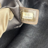 Chanel Black Classic Flap Tweed Shoulder Bag 2010