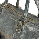 Balenciaga Vintage Dark Blue Leather Classic City Bag
