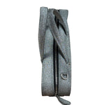 Balenciaga Silver GlitterLeather Triangle Two-Way Bag