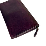 Balenciaga Purple Moto Flap Wallet