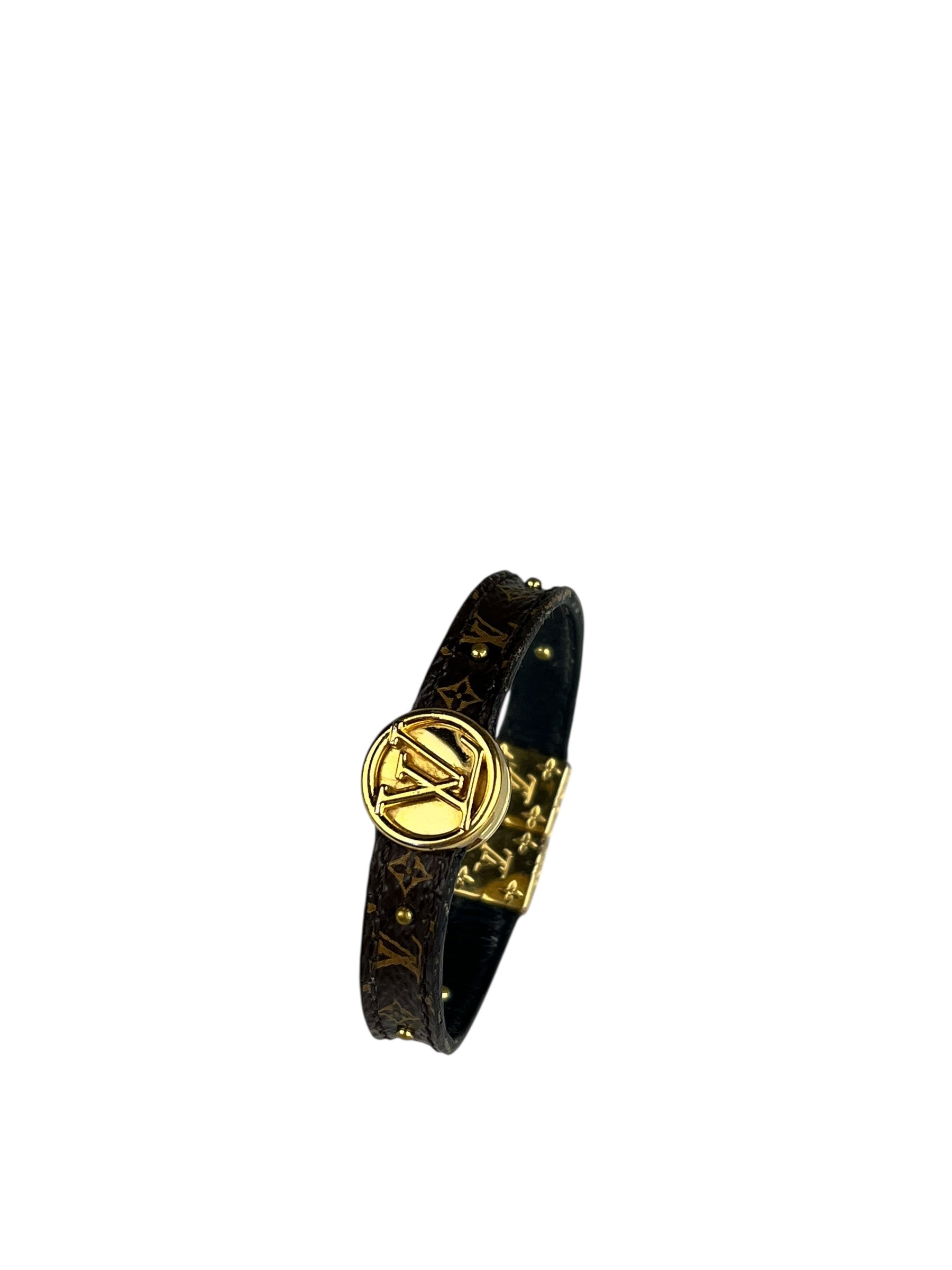 Louis Vuitton Monogram LV Circle Reversible Bracelet
