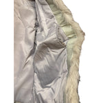 Vintage Off-White Saga Fox Fur Coat