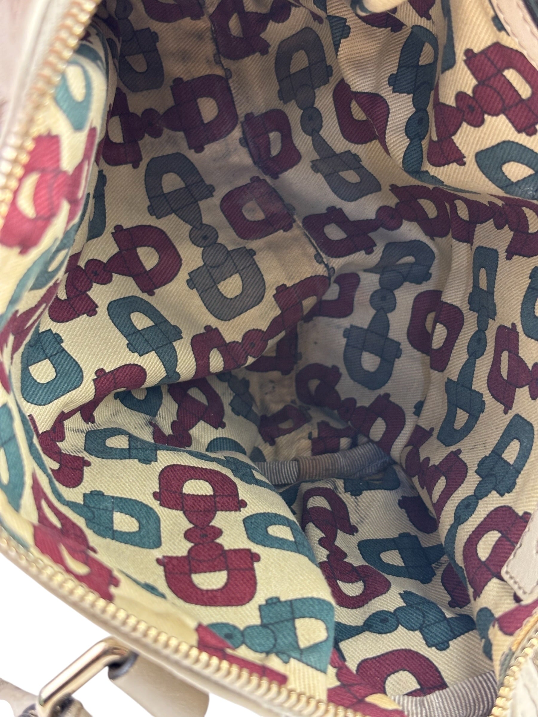 Gucci GG Supreme Leather Mini Boston Bag