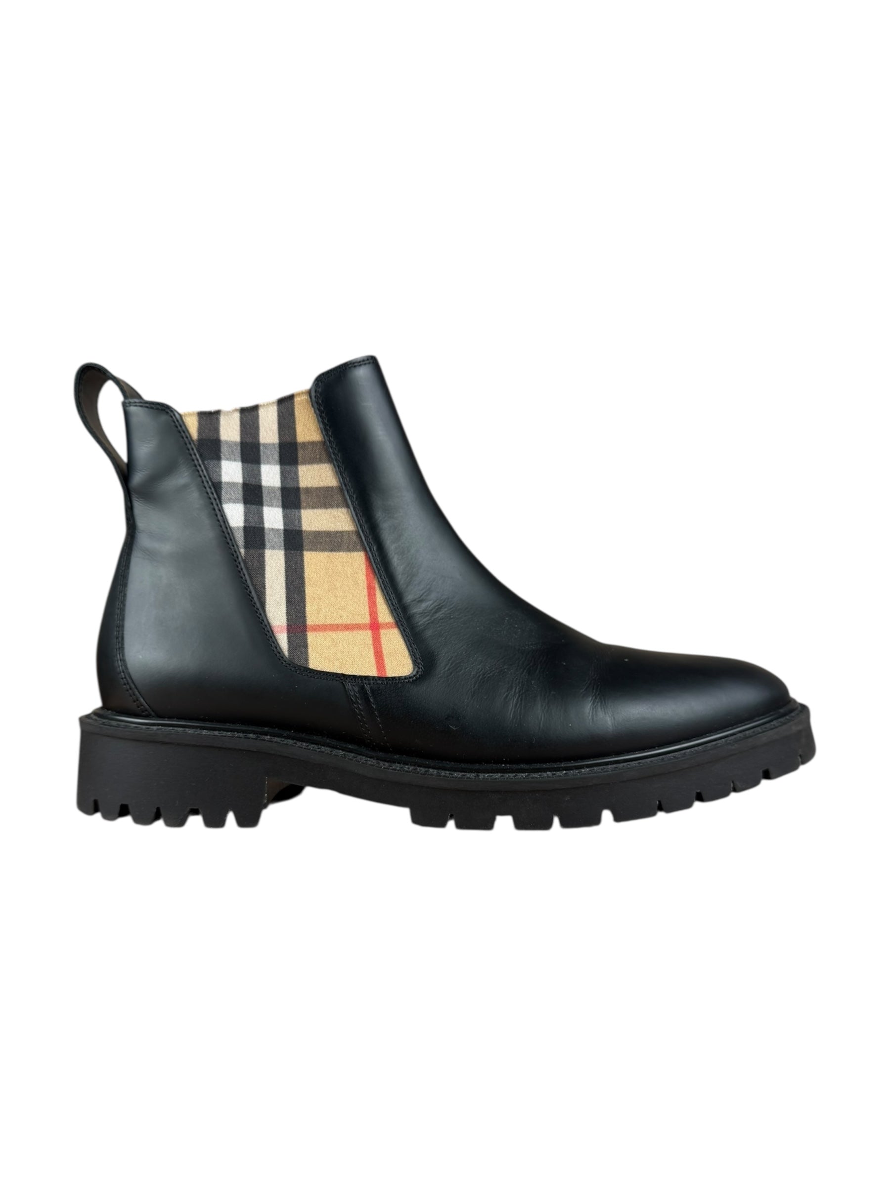 Burberry Nova Check Rubber Boots
