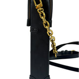 Louis Vuitton Black Monogram Vertical Trunk Pochette