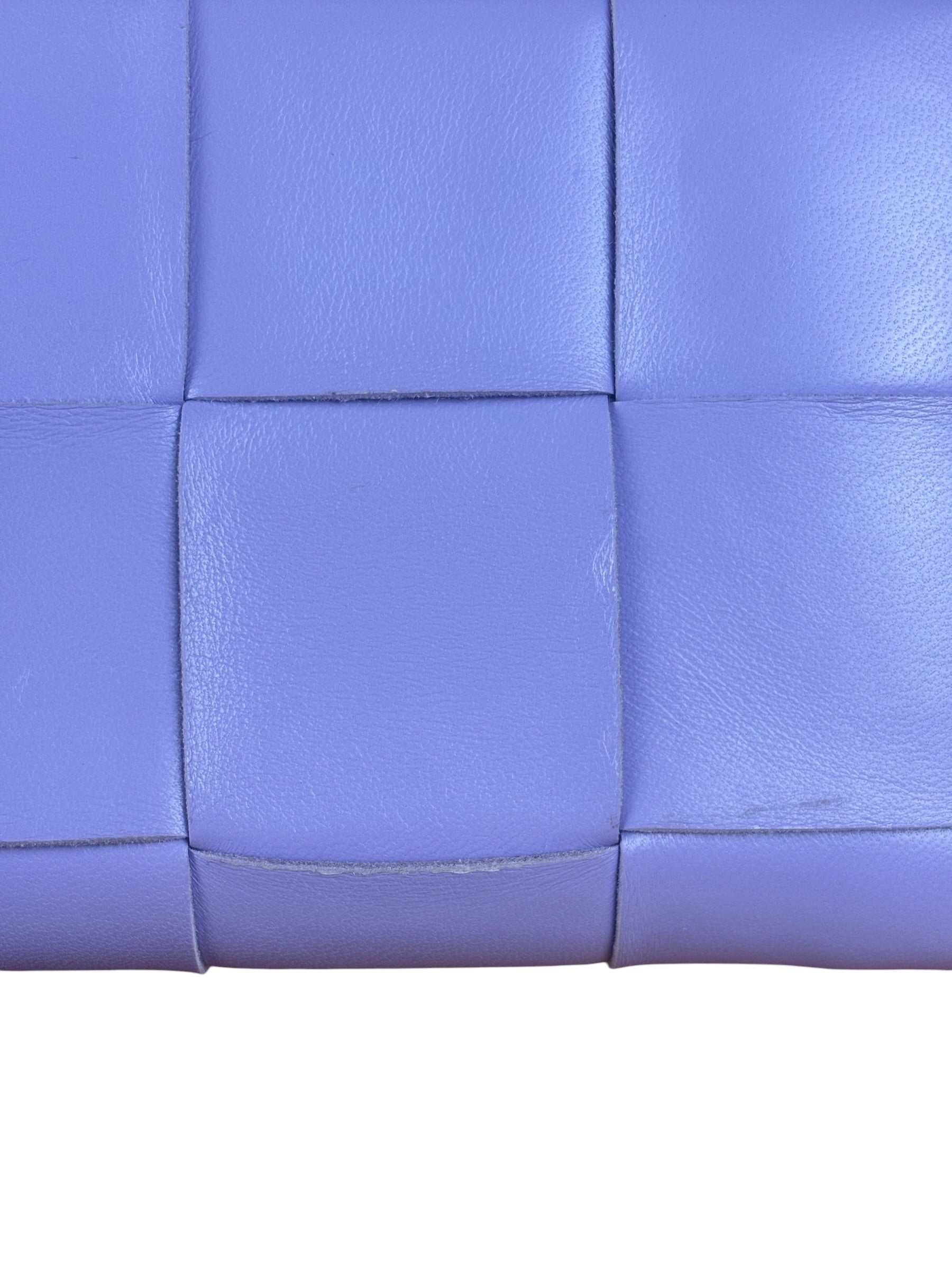 Bottega Veneta Purple Long Zip-Around Wallet