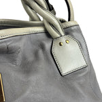 Chloé Vintage Grey Leather Shoulder Bag