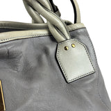 Chloé Vintage Grey Leather Shoulder Bag