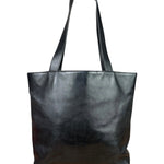 Chanel Black Lambskin CC Swirl Pattern Tote 2000