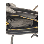 Miu Miu Black Leather Nappa Biker Tote Bag