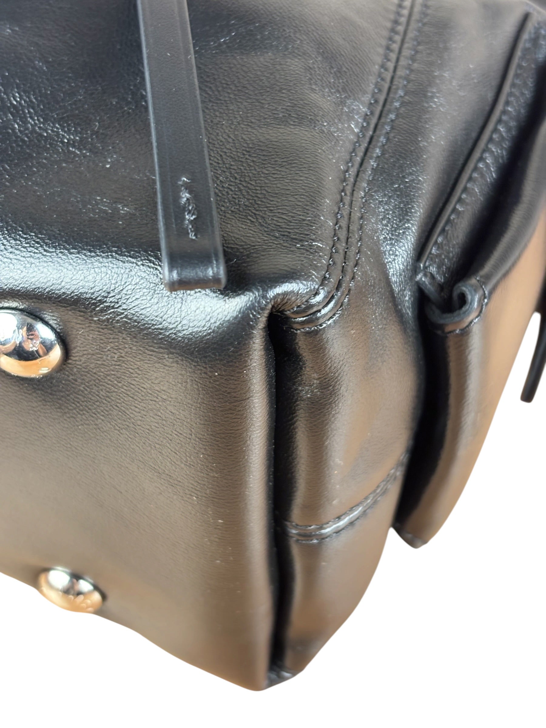 Louis Vuitton Black CarryAll Cargo Vibe PM
