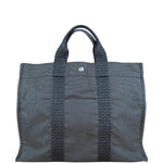Hermes Herline Canvas Tote Grey