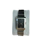 Gucci Black Tank Stainless Band