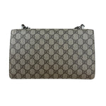 Gucci Red/Beige Dionysus GG Supreme Shoulder Bag