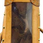 Louis Vuitton Vintage Brown Leather/PVC Monogram Ambre Tote