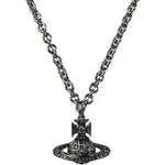 Vivienne Westwood Silver Bas Relief Pendant Necklace