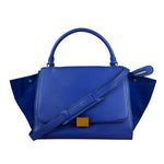 Celine Blue Trapeze Two-Way Bag