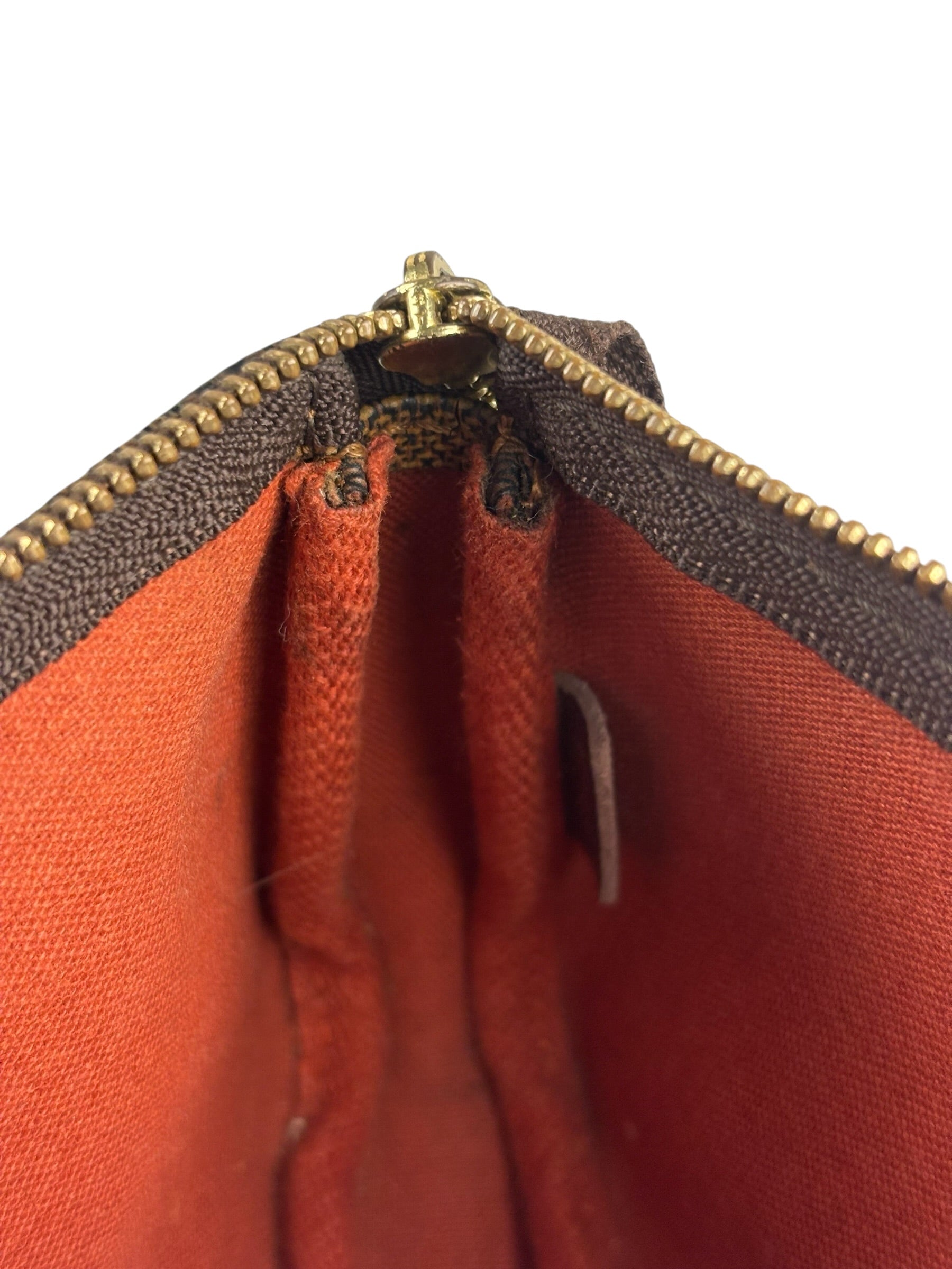 Louis Vuitton Damier Ebene Mini Pochette (Replacement Chain)