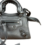 Balenciaga Nano City Bag Silver