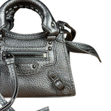 Balenciaga Nano City Bag Silver