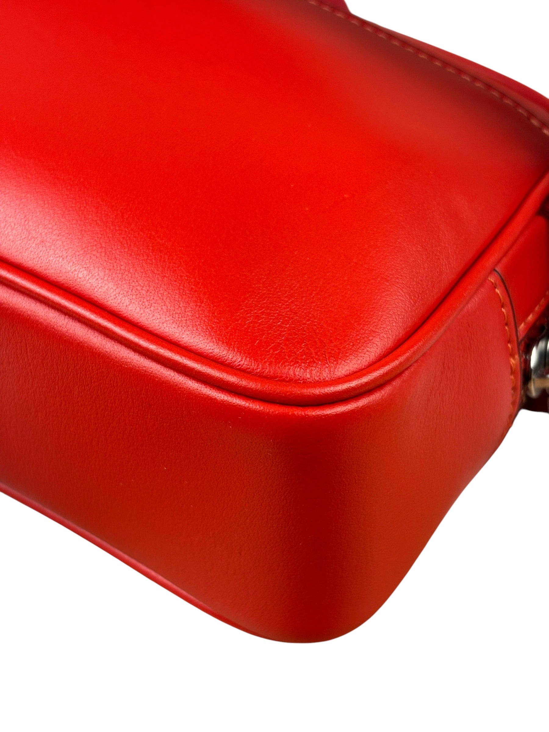 Coach Miami Red Leather Pace Belt Bag