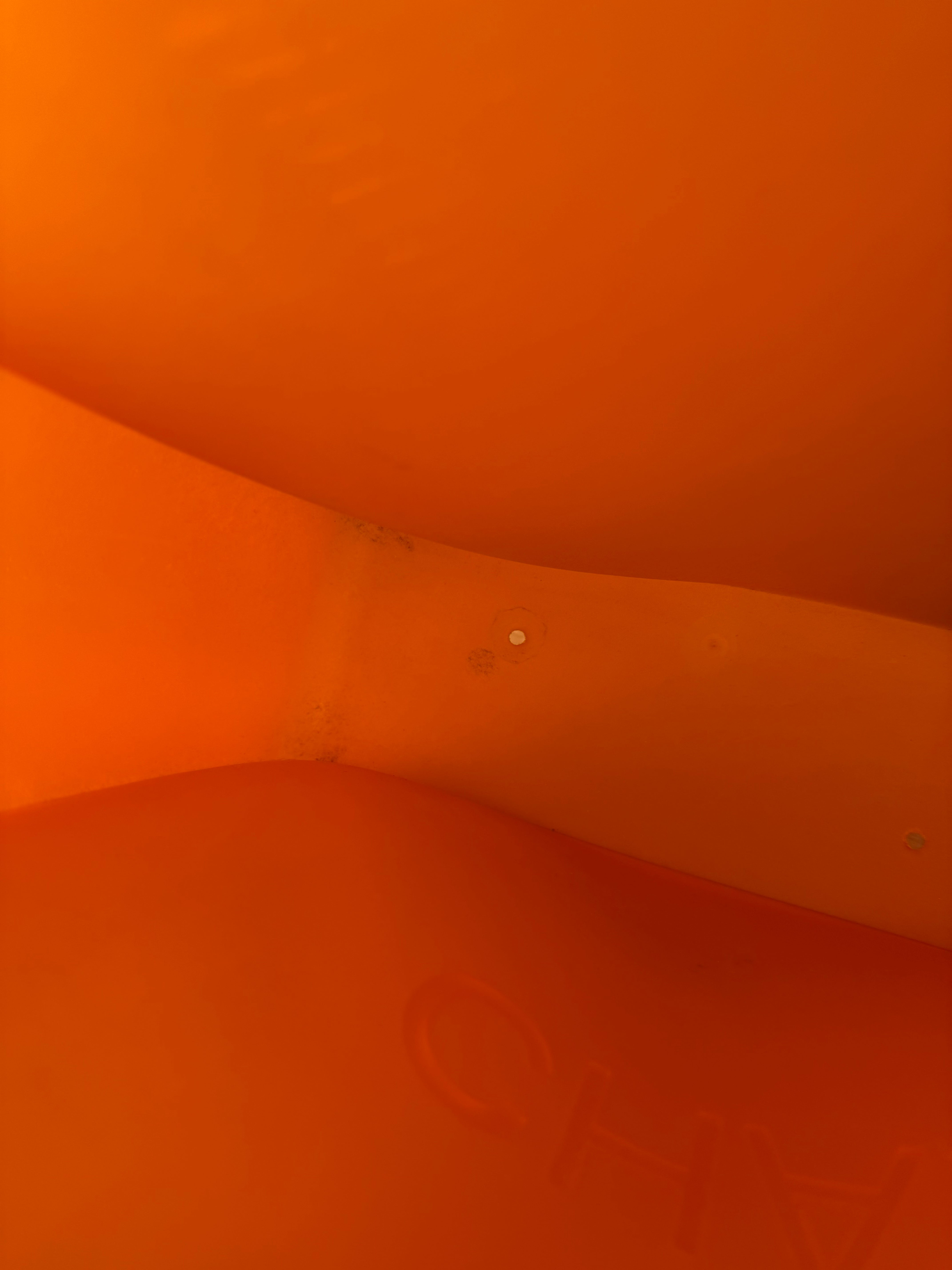 Chanel Orange Jelly Tote