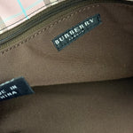 Burberry Vintage Light Pink Check Long Tote Bag