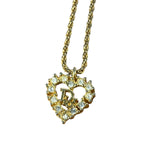 Christian Dior Heart Necklace