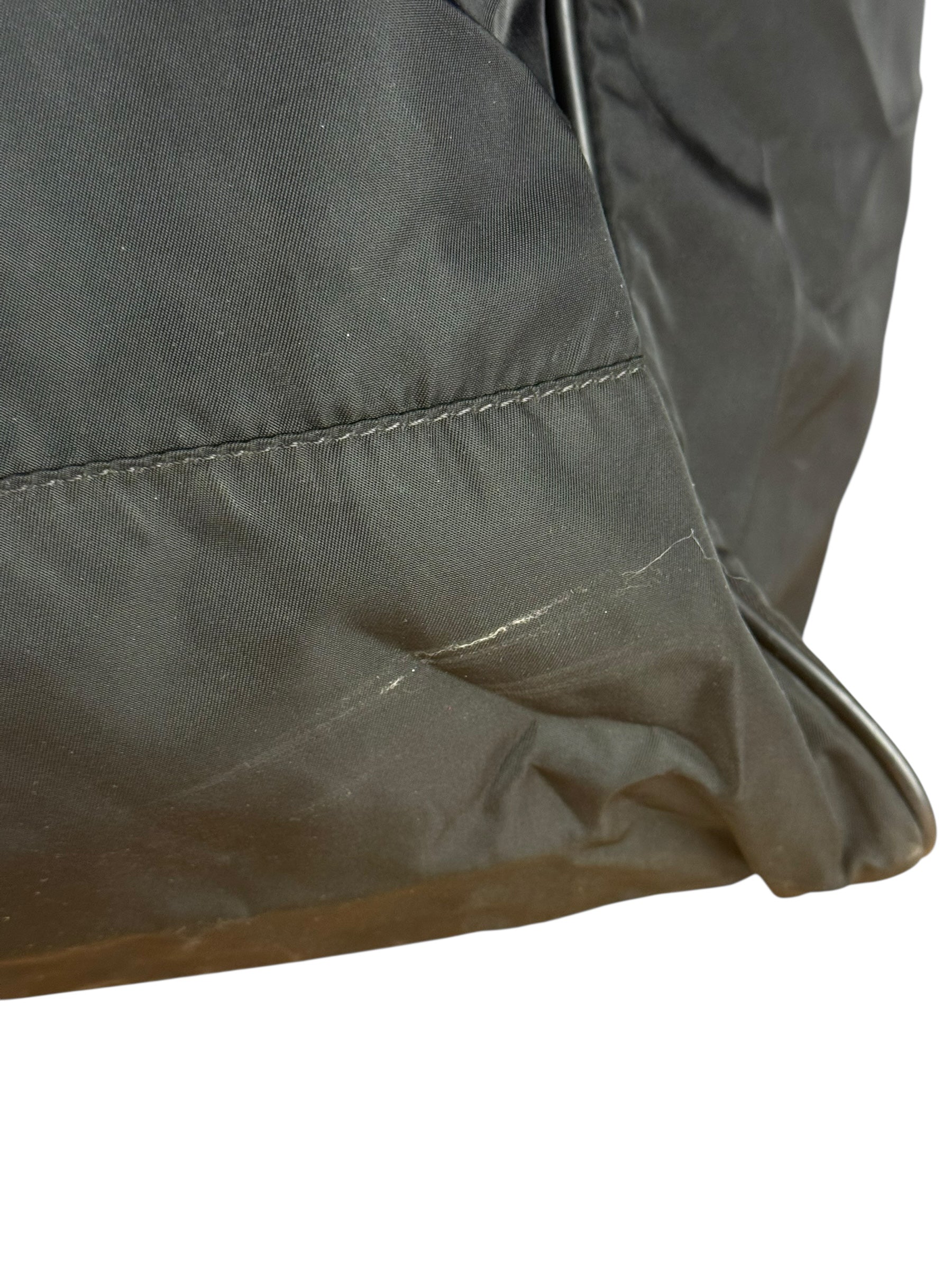 Prada Black Nylon Vintage Duffle Bag