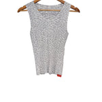 Pleats Please Grey Printed Tank Top