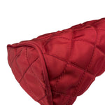 Prada Vintage Red Quilted Nylon Pouch MV599