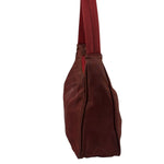 Prada Vintage Burgundy Nylon Pochette