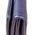Christian Dior Purple Leather Diorama Wallet on Chain Bag