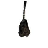 Fendi FF Zucca Vintage B Flap Shoulder Bag