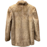 Vintage Light Brown Lined Mink Fur Coat