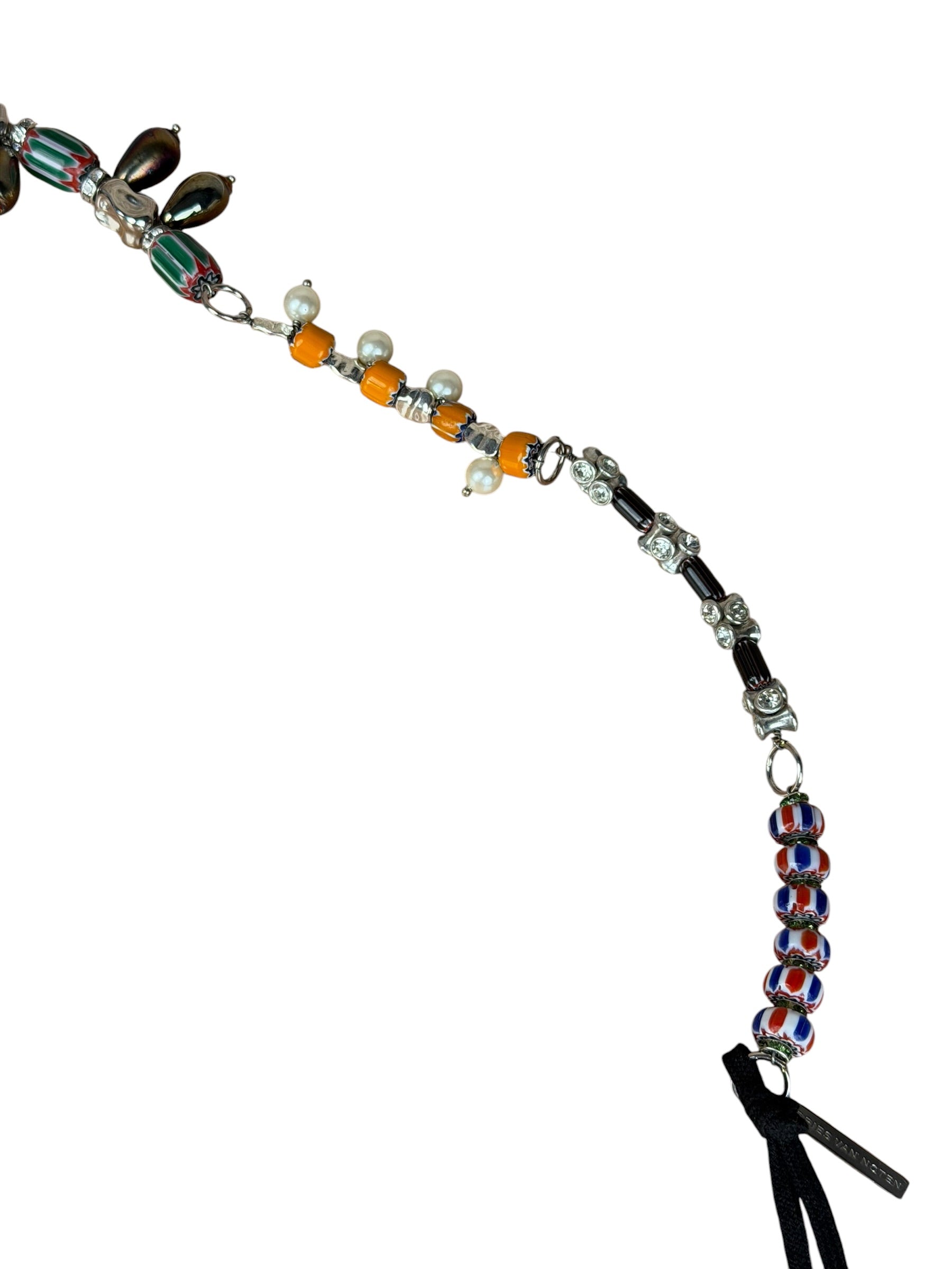 Dries Van Noten Multi-Beaded Tie Belt