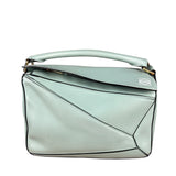 Loewe Green Medium Puzzle Bag