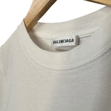 Balenciaga White Logo T-Shirt